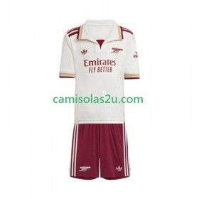 Camisolas de futebol Arsenal Criança Equipamento 3ª 2025/26 Manga Curta